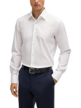 HUGO Cotton Slim Fit Shirt, White