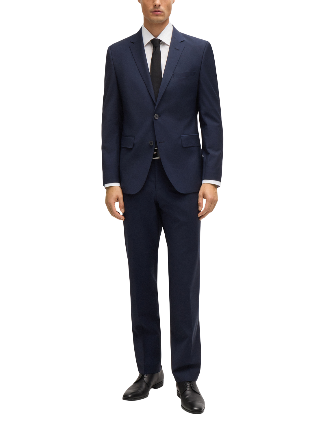 Product image 3 of 6, which shows HUGO Cotton Slim Fit Shirt, White, 17.5
