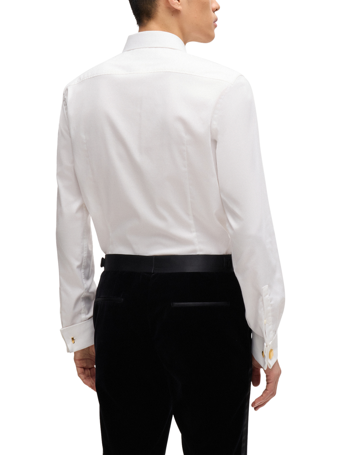 Product image 2 of 6, which shows HUGO Slim Fit Shirt, White, 14.5