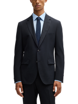 BOSS Huge Virgin Wool Slim Fit Suit Jacket