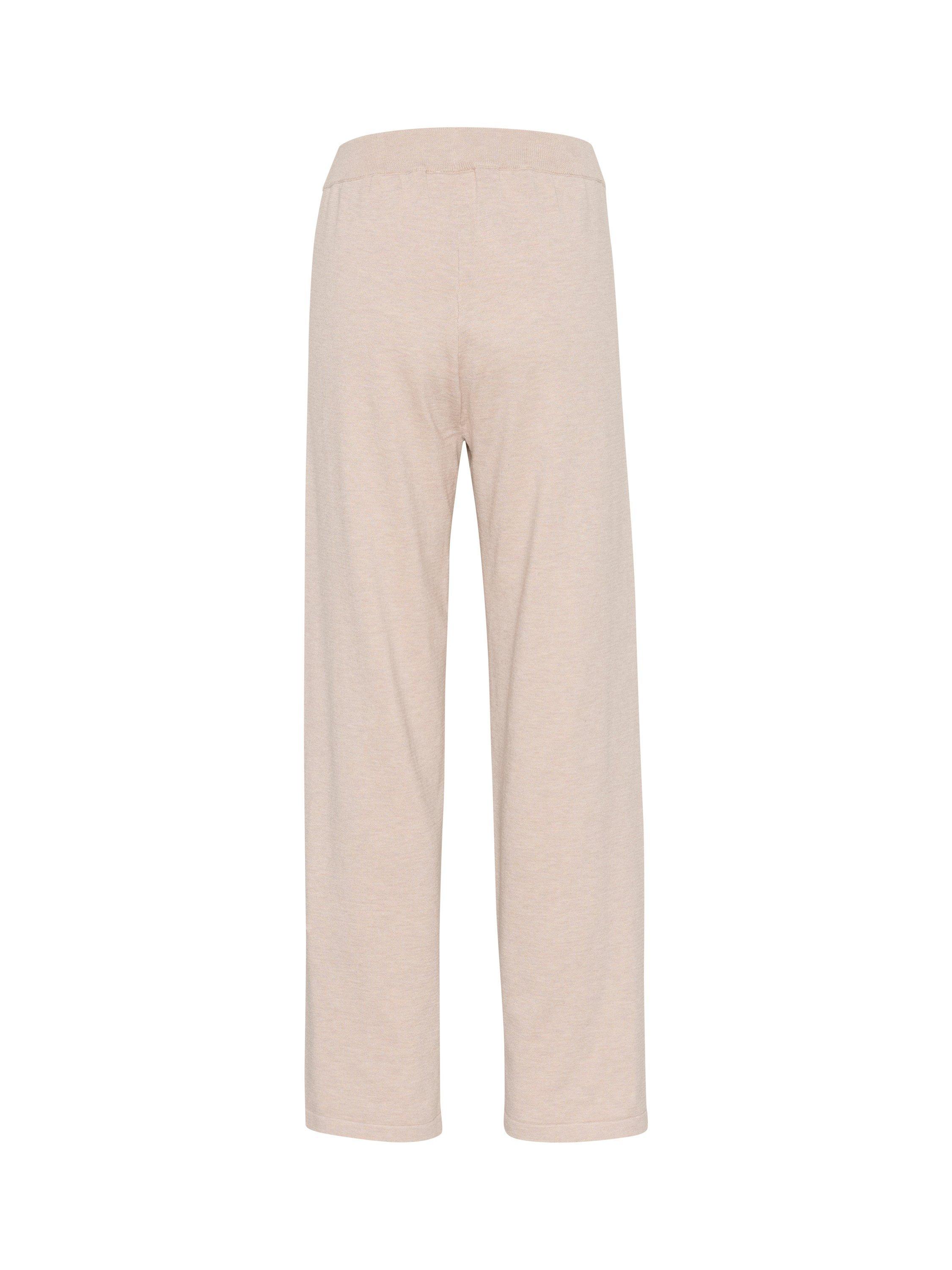 Product image 2 of 2, which shows Saint Tropez Mila Knit Wide Leg Trousers, Grey Morn, S