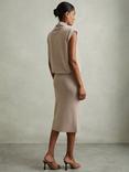 Reiss Hester Wool Cashmere Blend Midi Dress