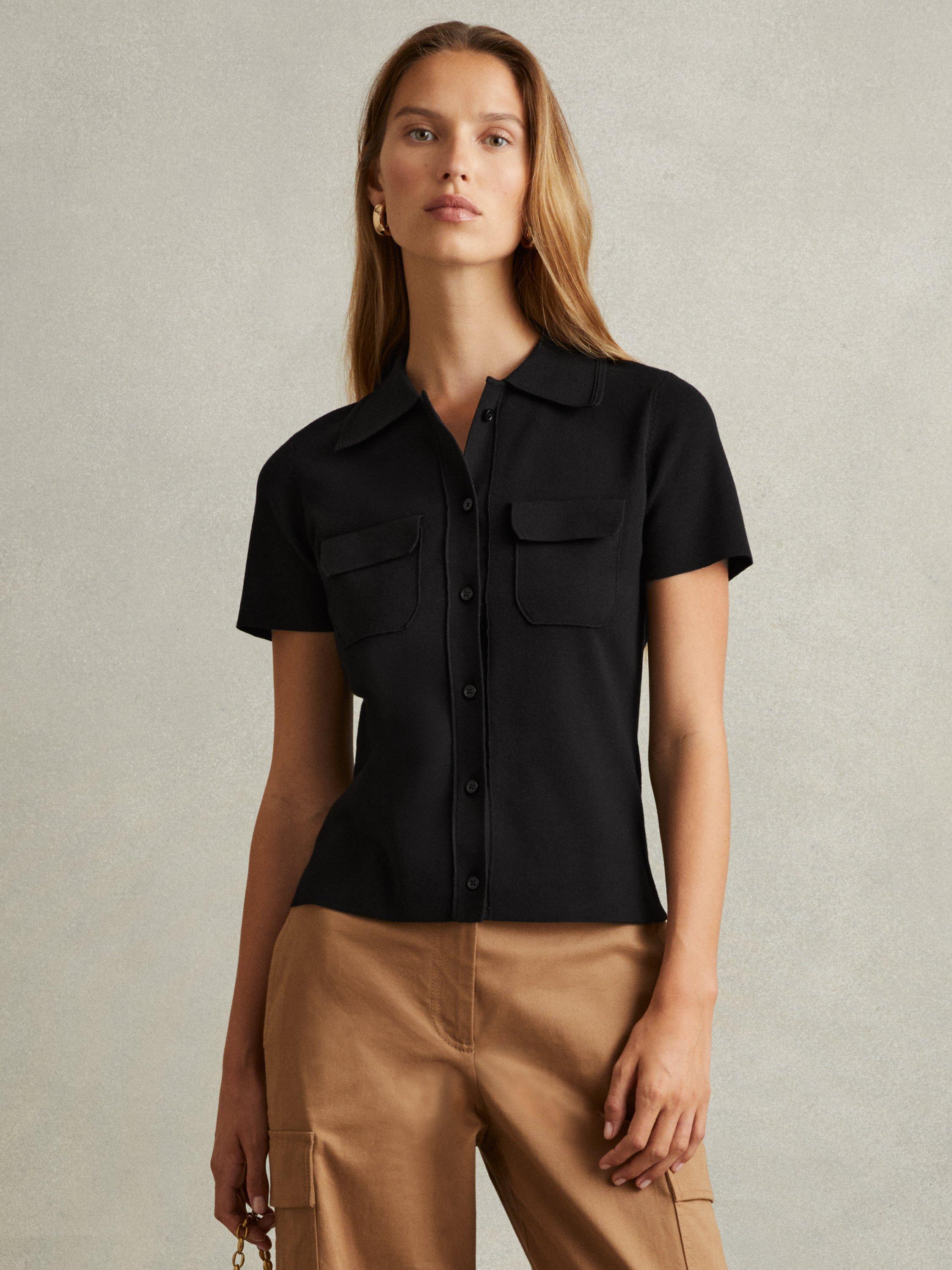 Reiss short sleeve shirt hot sale