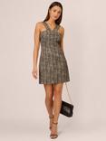 Adrianna by Adrianna Papell Tweed Sheath Dress, Black/Ivory