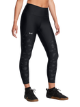 Under Armour Tech Printed Panel Ankle Leggings, Black/Castlerock