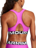 Under Armour Authentic Sports Bra, Magenta/White