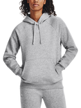 Under Armour Women's Rival Fleece Hoodie, Black, Heather