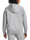 Under Armour Women's Rival Fleece Hoodie, Black, Heather