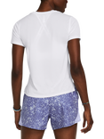 Under Armour Streaker Sports Top, White / Reflective