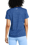 Under Armour Tech Tex Short Sleeve Top, Blue/White