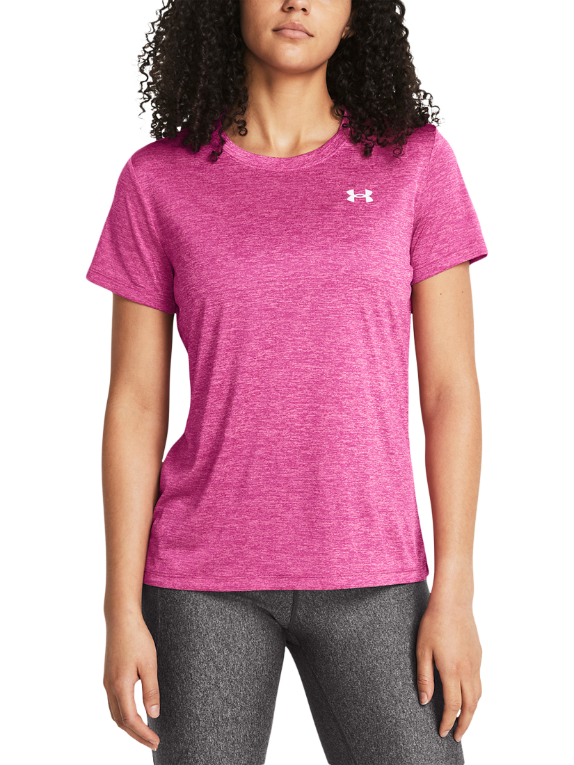 Under Armour Women's Tech Sports Top, Elixir/White, S