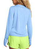 Under Armour Launch Long Sleeve Top, Blue/Reflective