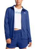 Under Armour Tech Full Zip Long Sleeve Top, Tech Blue