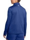 Under Armour Tech Full Zip Long Sleeve Top, Tech Blue