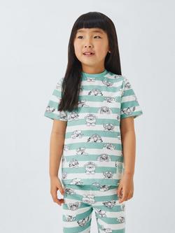 Paw Patrol Kids' Striped Pyjamas, Blue/White, Blue/White