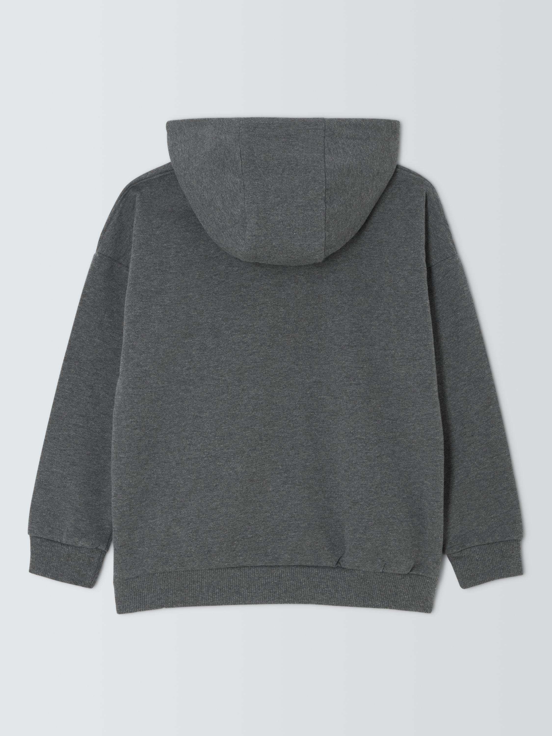 Product image 7 of 7, which shows Brand Threads Spider-Man Kids' Hoodie, Grey, 4-5 years