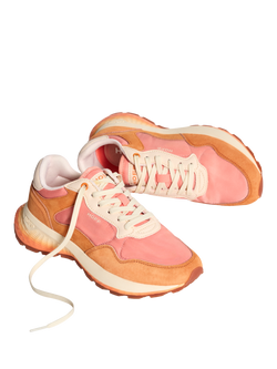 HOFF Paris II Colour Block Trainers, Orange/Multi - view 2, Orange/Multi