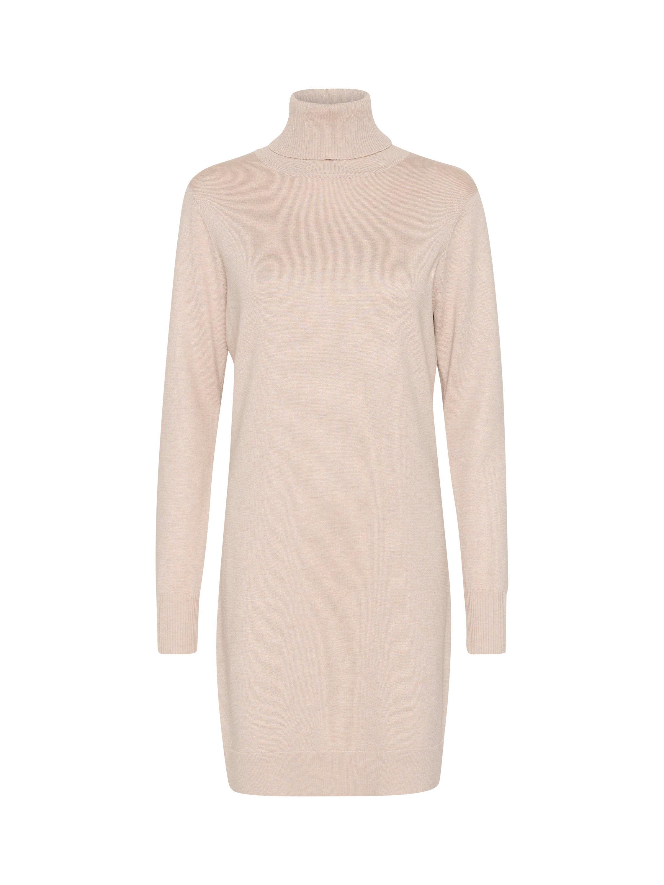 Product image 4 of 5, which shows Saint Tropez Mila Roll Neck Jumper Dress, Grey Morning Melange, L