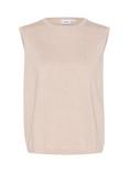 Saint Tropez Mila Sleeveless Knit Top, Grey Morning Melange