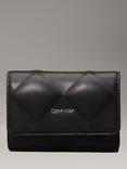 Calvin Klein Diamond Quilted Wallet, Ck Black