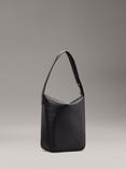 Calvin Klein Soft Sculpt Bucket Bag, Ck Black