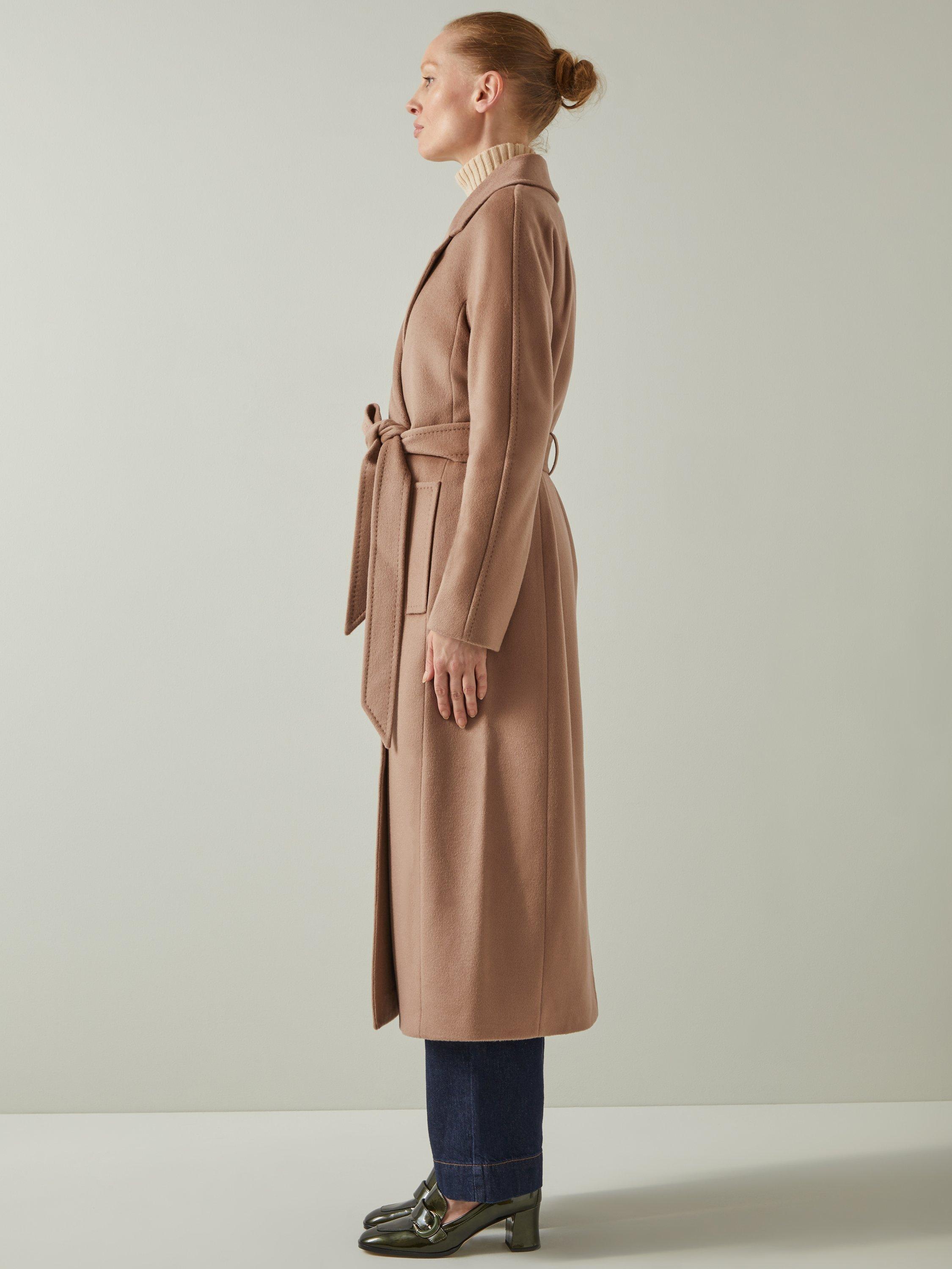 L.K.Bennett Frances Wool Coat Camel