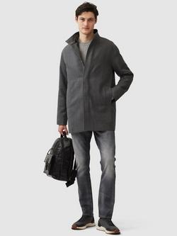 Mackford 2-in-1 Integral Gilet Water-Resistant Coat, Ash - view 2, Ash