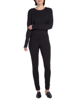 NYDJ Sculpt-Her Pull-On Legging, Black, Black