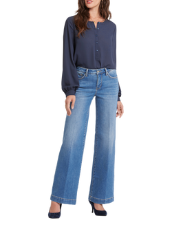 NYDJ Teresa Wide Leg Jeans, Water Canyon