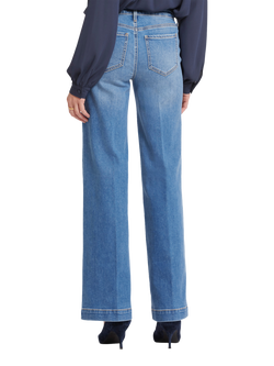 NYDJ Teresa Wide Leg Jeans - view 2, Water Canyon