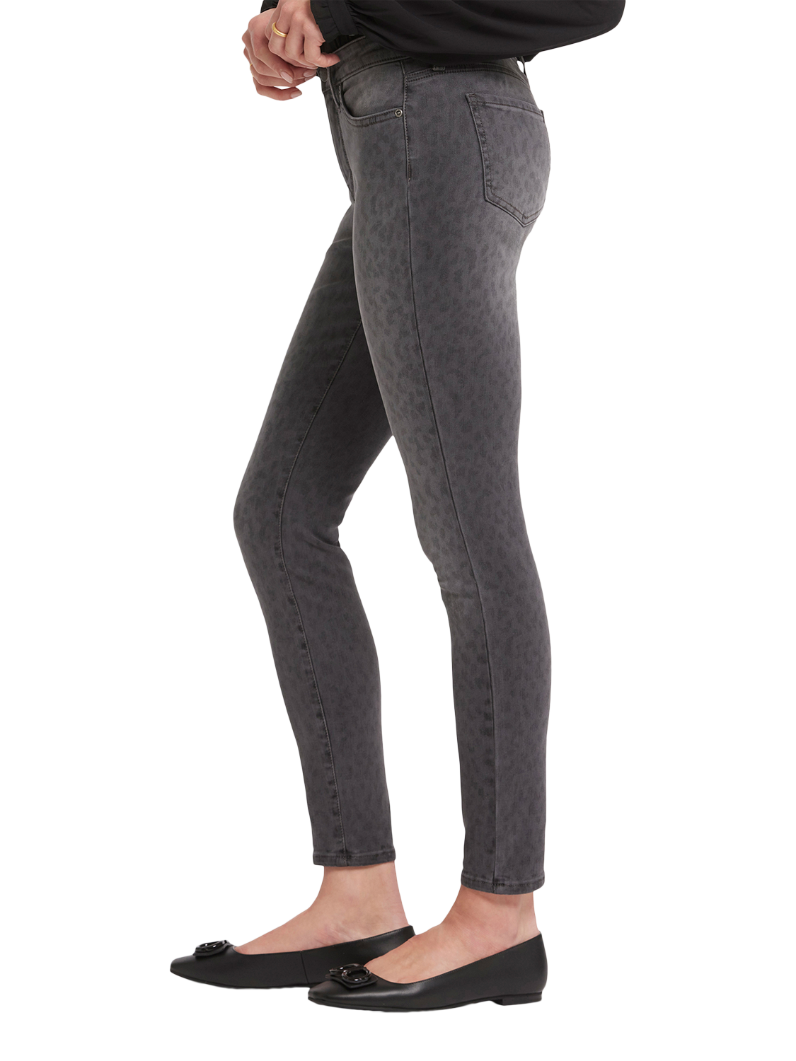 Product image 3 of 6, which shows NYDJ Ami Skinny Jeans, Wild Spirit, 4