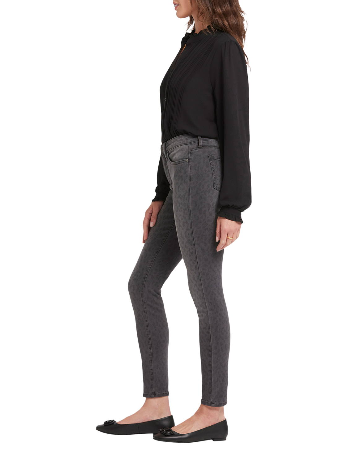 Product image 5 of 6, which shows NYDJ Ami Skinny Jeans, Wild Spirit, 4