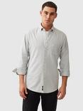 Rodd & Gunn Featherston Plain Cotton Slim Fit Long Sleeve Shirt, Salt