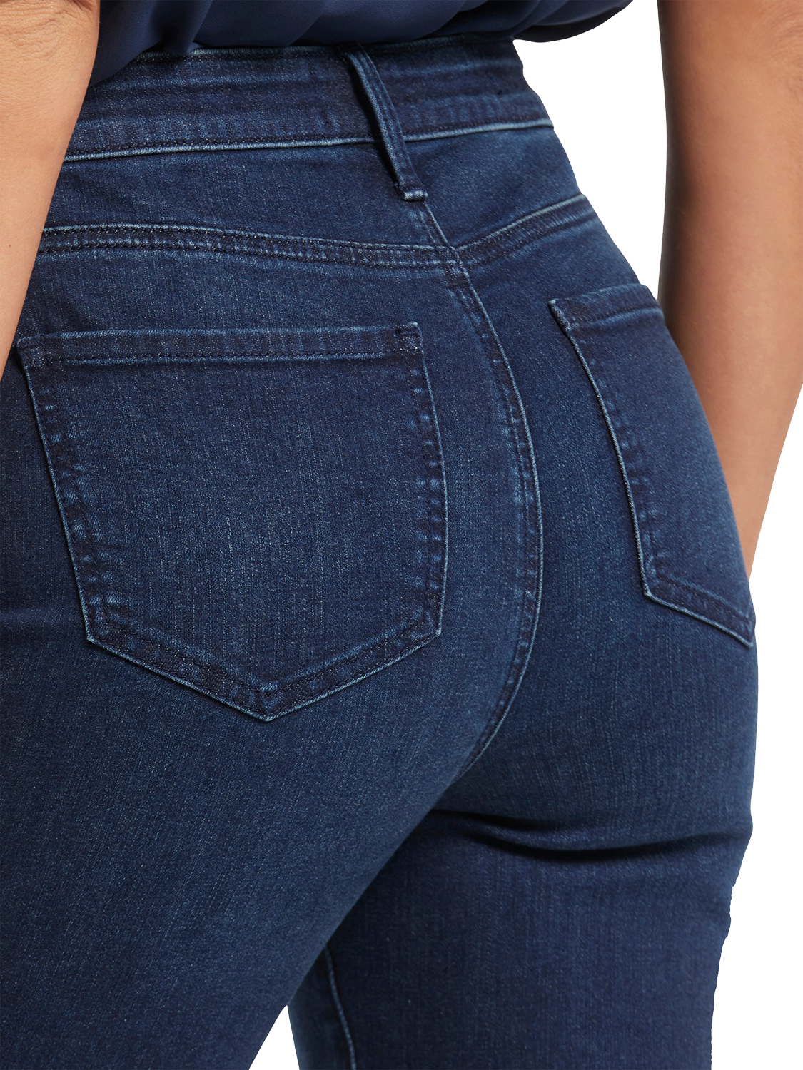 Product image 6 of 6, which shows NYDJ Sheri High Rise Slim Jeans, Basin, 4