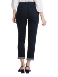 NYDJ Margot Girlfriend Jeans, Midnight Falls