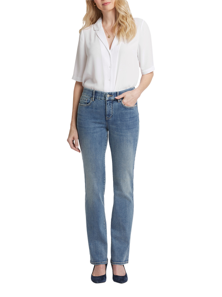 NYDJ Waist-Match™ Marilyn Straight Jeans, Indigo Stream