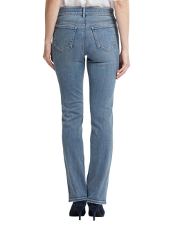 NYDJ Waist-Match™ Marilyn Straight Jeans - view 2, Indigo Stream