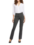 Sculpt Her Classic Straight Trousers, Charcoal Heathered