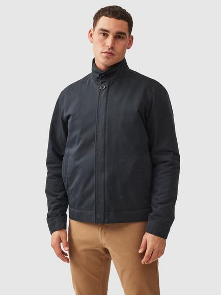 Rodd & Gunn Nairnville USA Cotton Harrington Jacket, Midnight, Midnight