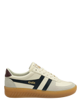 Gola Classics Grandslam Elite Leather Trainers, White/Navy