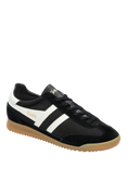 Gola Classics Tornado Lace Up Trainers, Black/Off White