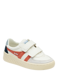 Gola Grandslam Trident Kids' Trainers, White/Clay/Iceberg