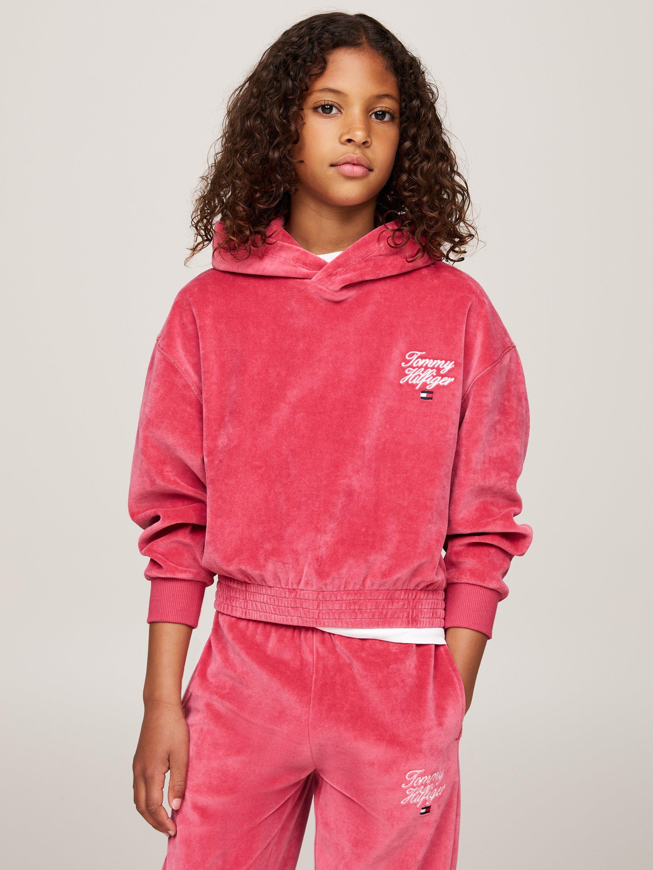 Pink tommy hoodie best sale