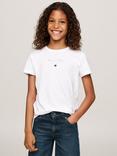 Tommy Hilfiger Kids' New York Foil Cotton T-Shirt, White