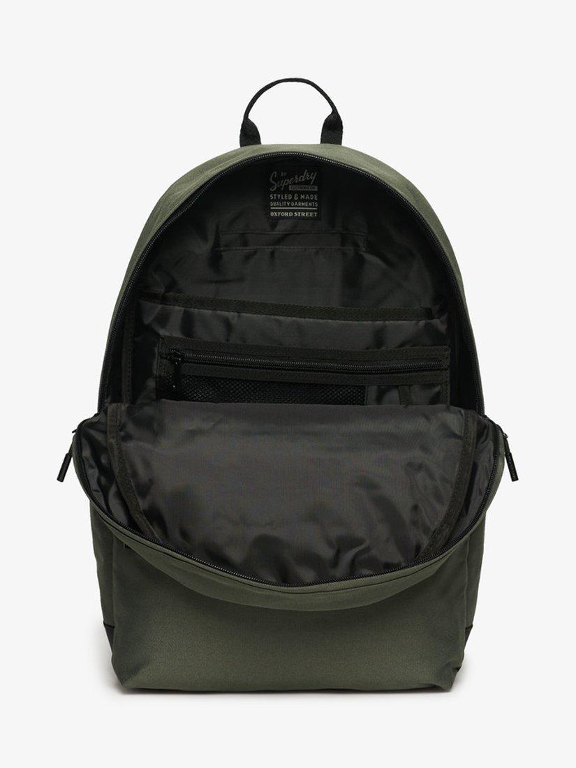 Product image 4 of 7, which shows Superdry Heritage Montana Backpack, Laurel Khaki, One Size