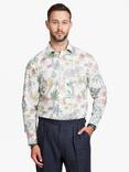 Simon Carter Darwin Print Shirt, White/Multi