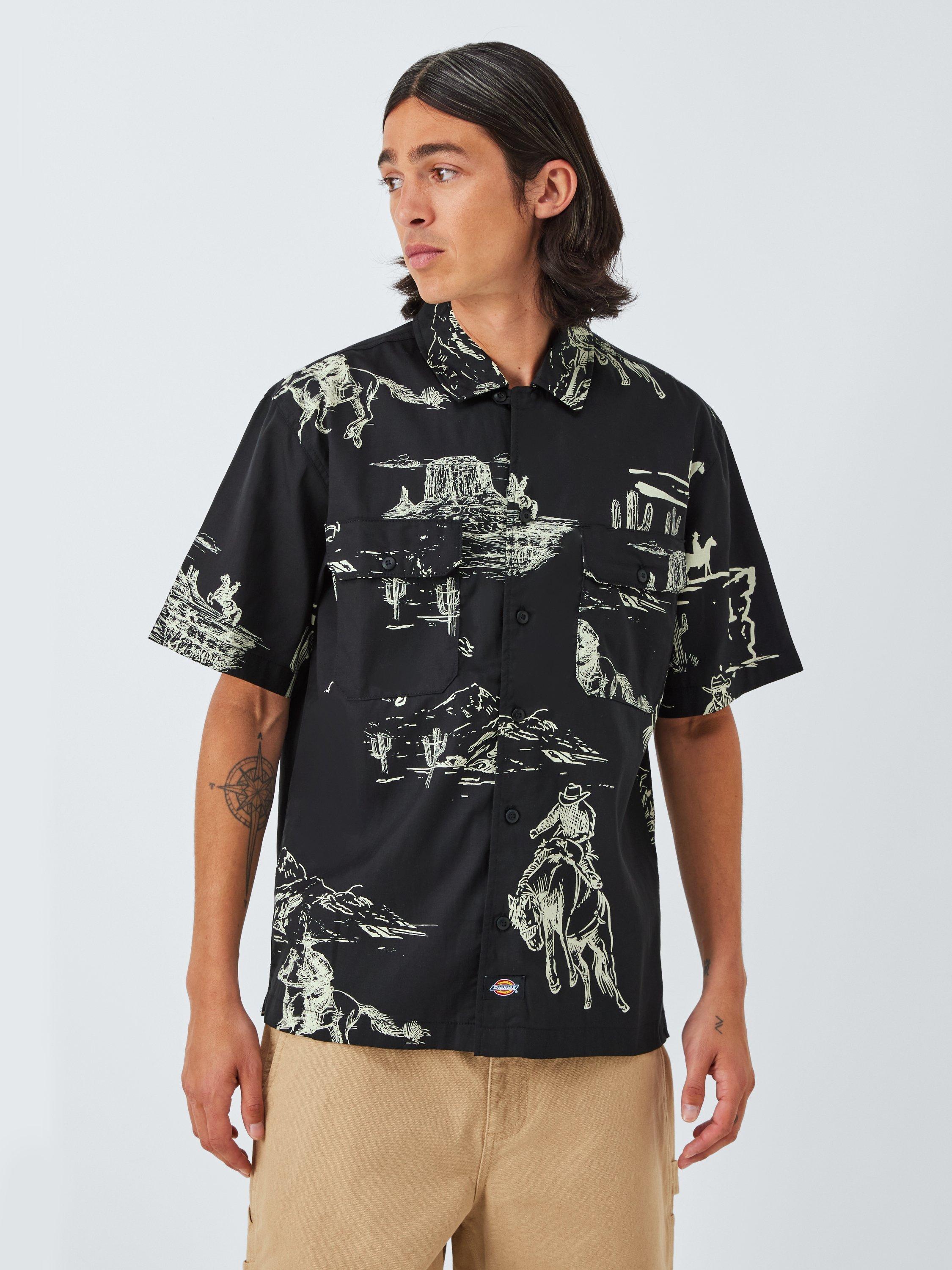 Dickies Regular Fit Savage Work Shirt, Black