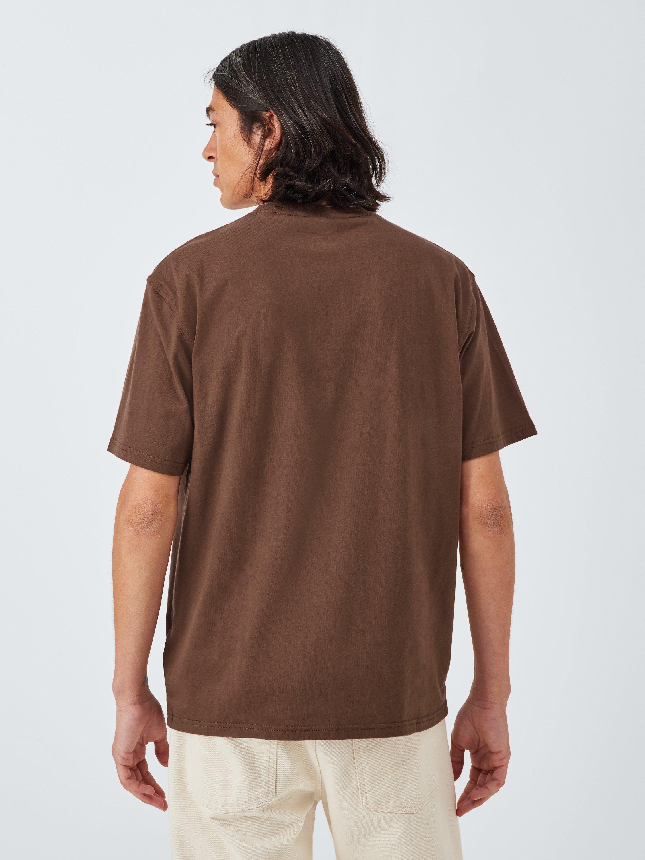Product image 2 of 6, which shows Dickies Cotton Regular Fit Short Sleeve Campanion Logo T-Shirt, Cappuccino, S