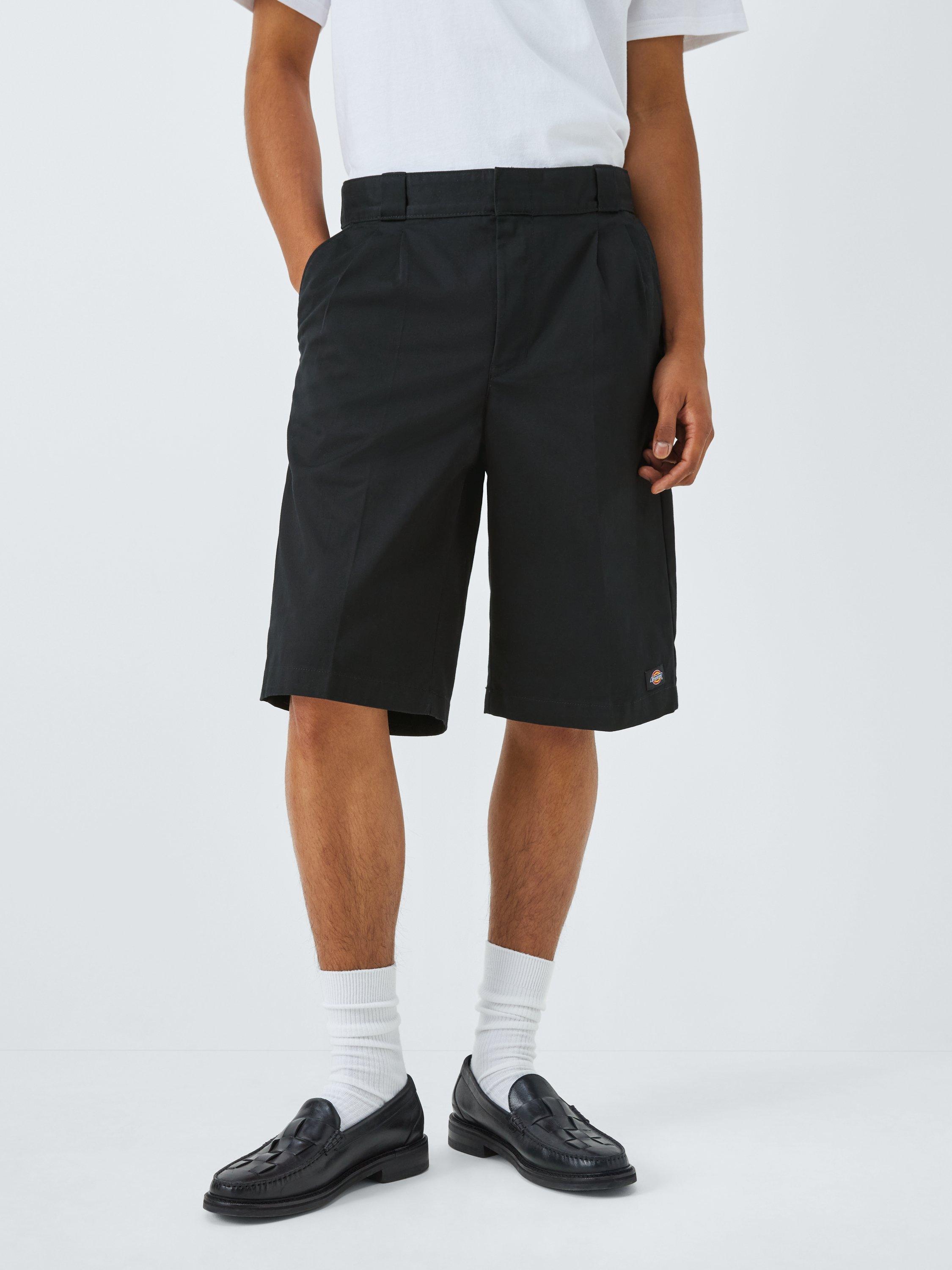 Product image 1 of 6, which shows Dickies Unionville Cotton Blend 13" Work Shorts, Black, 32R