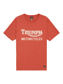 Triumph Motorcycles Barwell T-Shirt, Rust